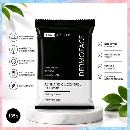Dermorepubliq Acne And Oil Control Bar Soap