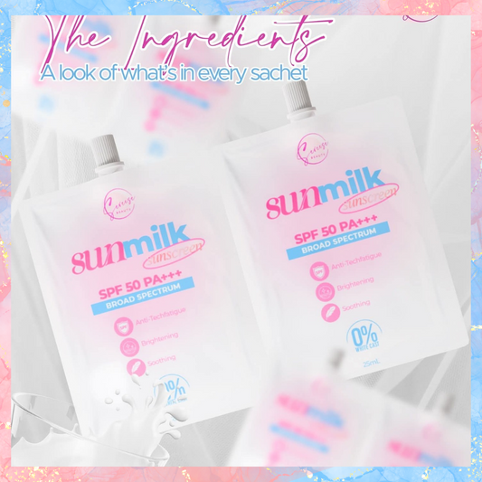 Sereese Sunmilk Sunscreen with SPF50 PA+++ Broad spectrum | Zero Whitecast | 25ML