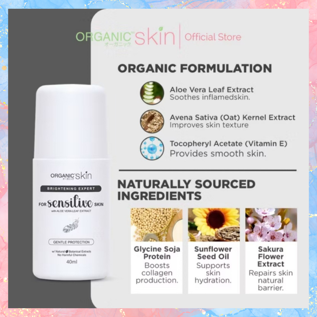 Organic Skin DEO for Sensitive Skin | 40ML