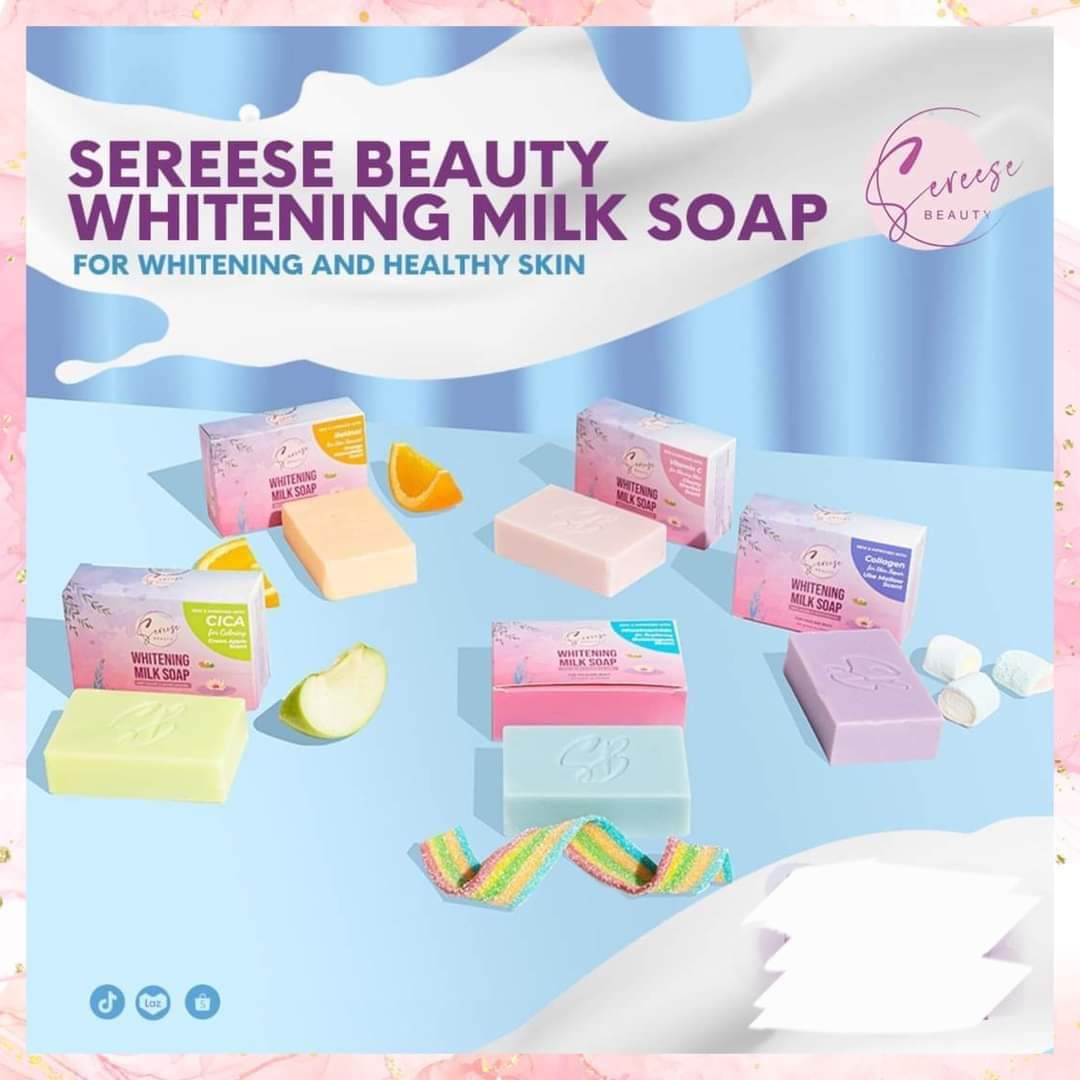 NEW VARIANTS Sereese Whitening Milk Soap