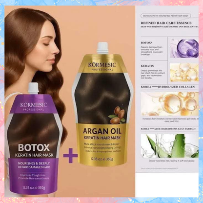 Kormesic Argan Oil Keratin Hair Mask | 350G