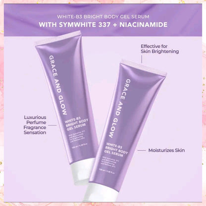 Grace and Glow White-B3 Bright Body Gel Serum | 150ML