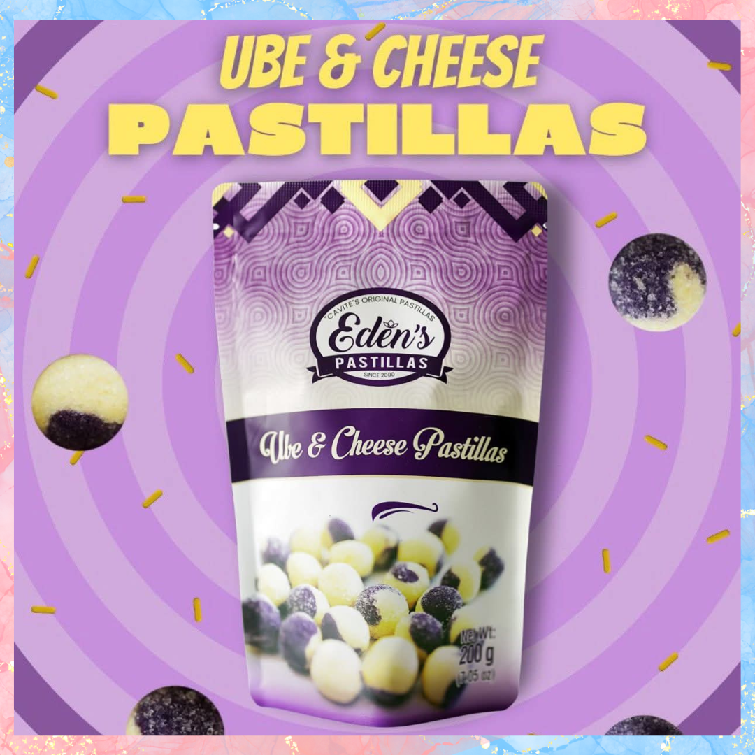 Eden's Ube & Cheese Pastillas | 200G