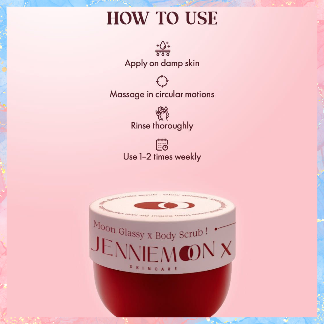 Jennie Moon Glass Skin Body Scrub | 300g