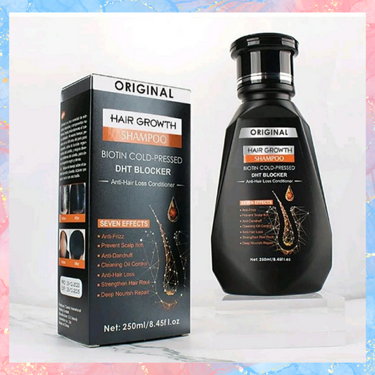 Hair Growth Biotin Cold-Pressed DHT Blocker Shampoo | Anti Hair Loss | 250ML
