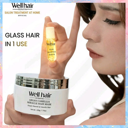 Well Hair Miracle Hair Mask  + Booster Serum