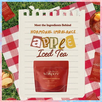 Wellness Whispers Hormonal Imbalance Apple Iced Tea | 10sachets