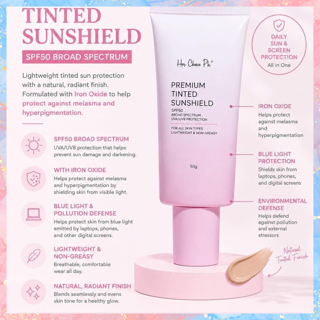 Her Choice Premium Tinted Sunscreen | 50g