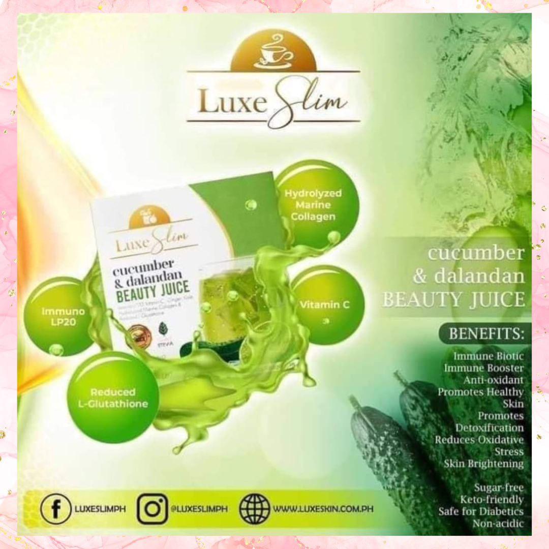 Luxe Slim Cucumber & Dalandan Beauty Juice | 210G