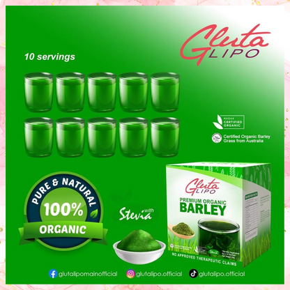 Gluta Lipo - Premium Organic Barley