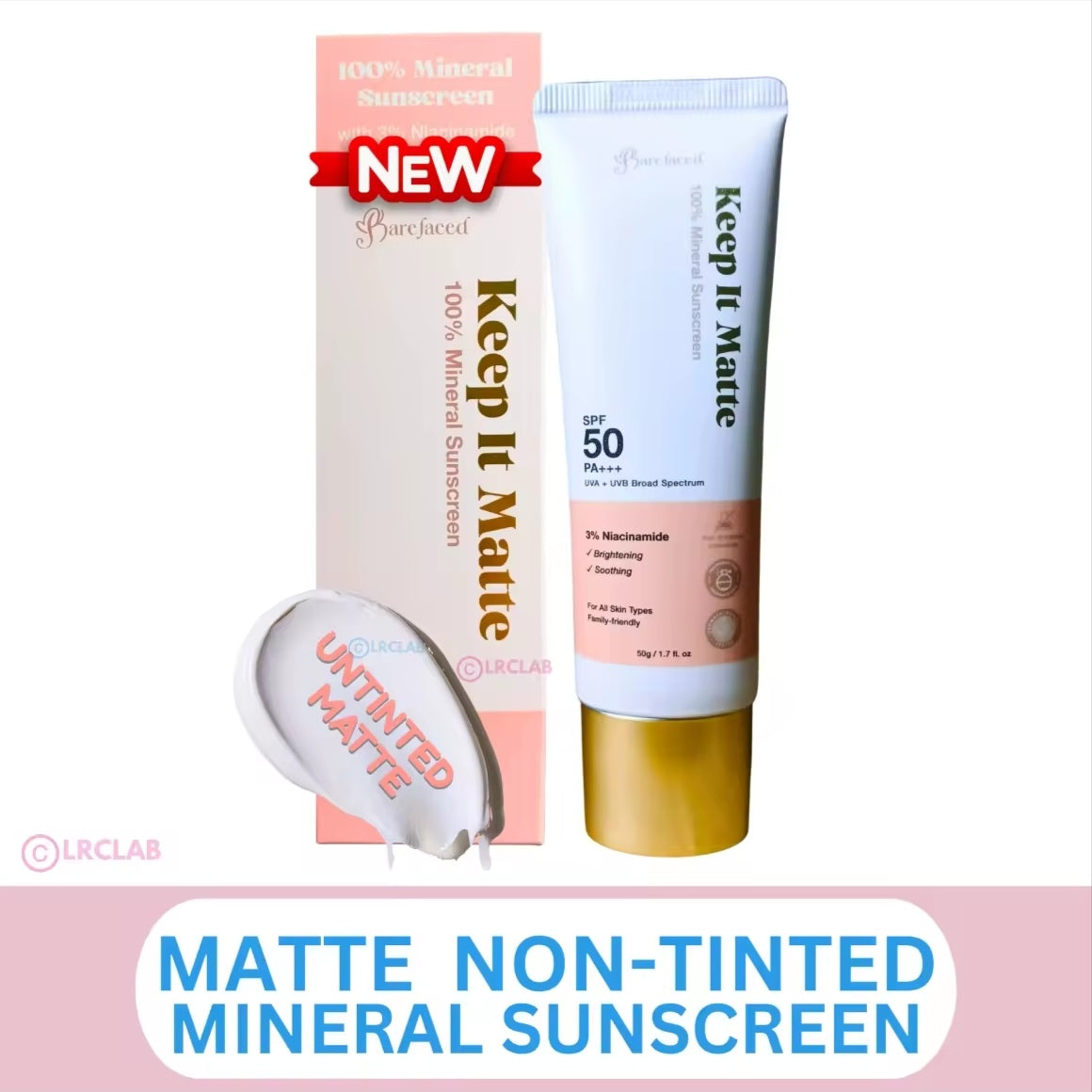 Barefaced Keep it Matte | Mineral Sunscreen
