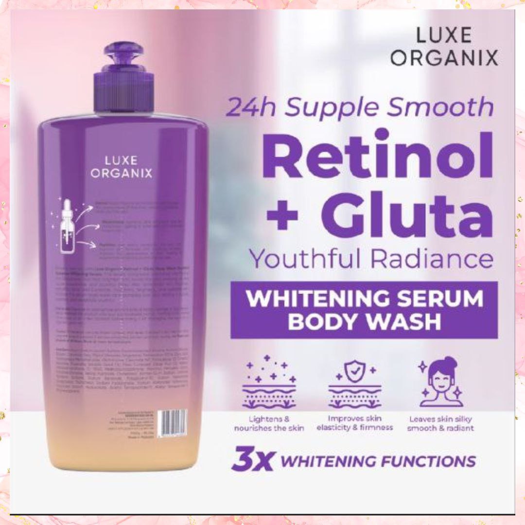 Luxe Organix Retinol + Gluta Body Wash | 1000G