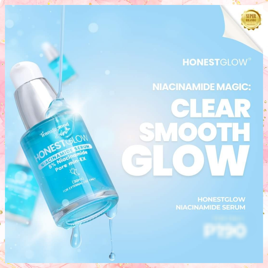 Transformed Skin Honest Glow Niacinamide Serum | 30ML