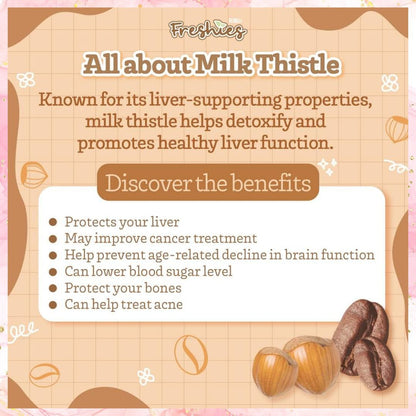 Juju Glow Freshies Toffee Hazel Nut | Health & Glow up Coffee | 10sachets