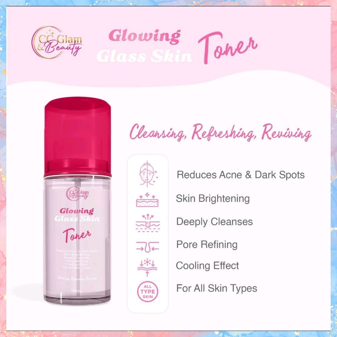 Cris Cosmetics Glowing Glass Skin Toner | 75ML