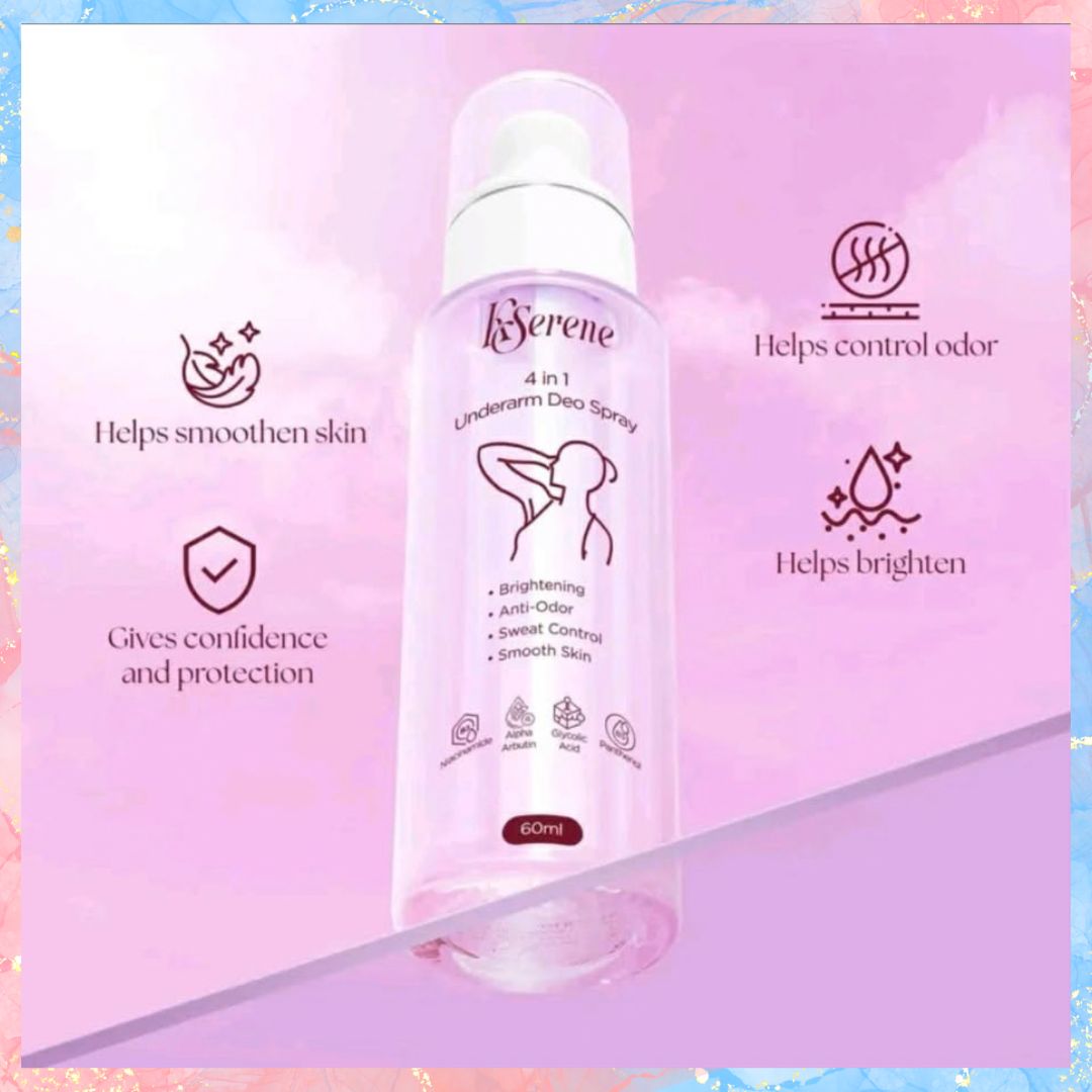 K-Serene 4in1 Underarm Deo Spray | 60ml