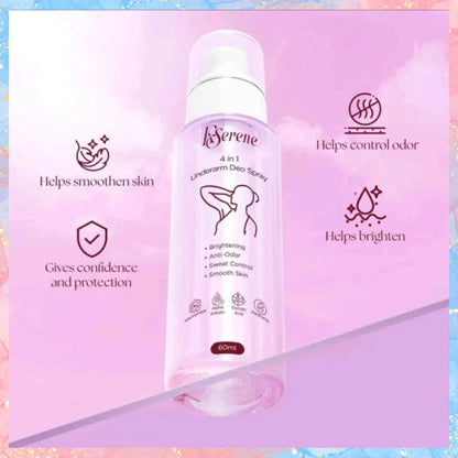 K-Serene 4in1 Underarm Deo Spray | 60ml