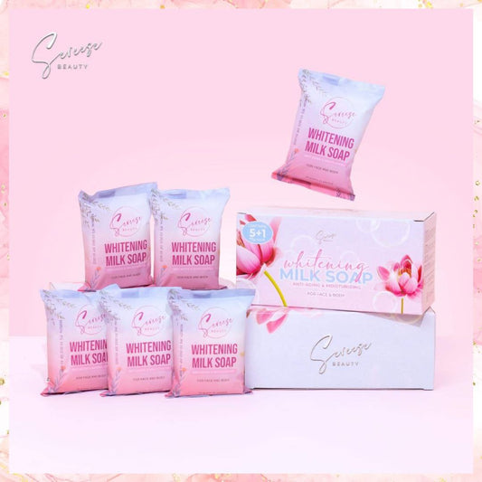 Sereese Beauty Mini Whitening Milk Soap | 6pcs (70g each)