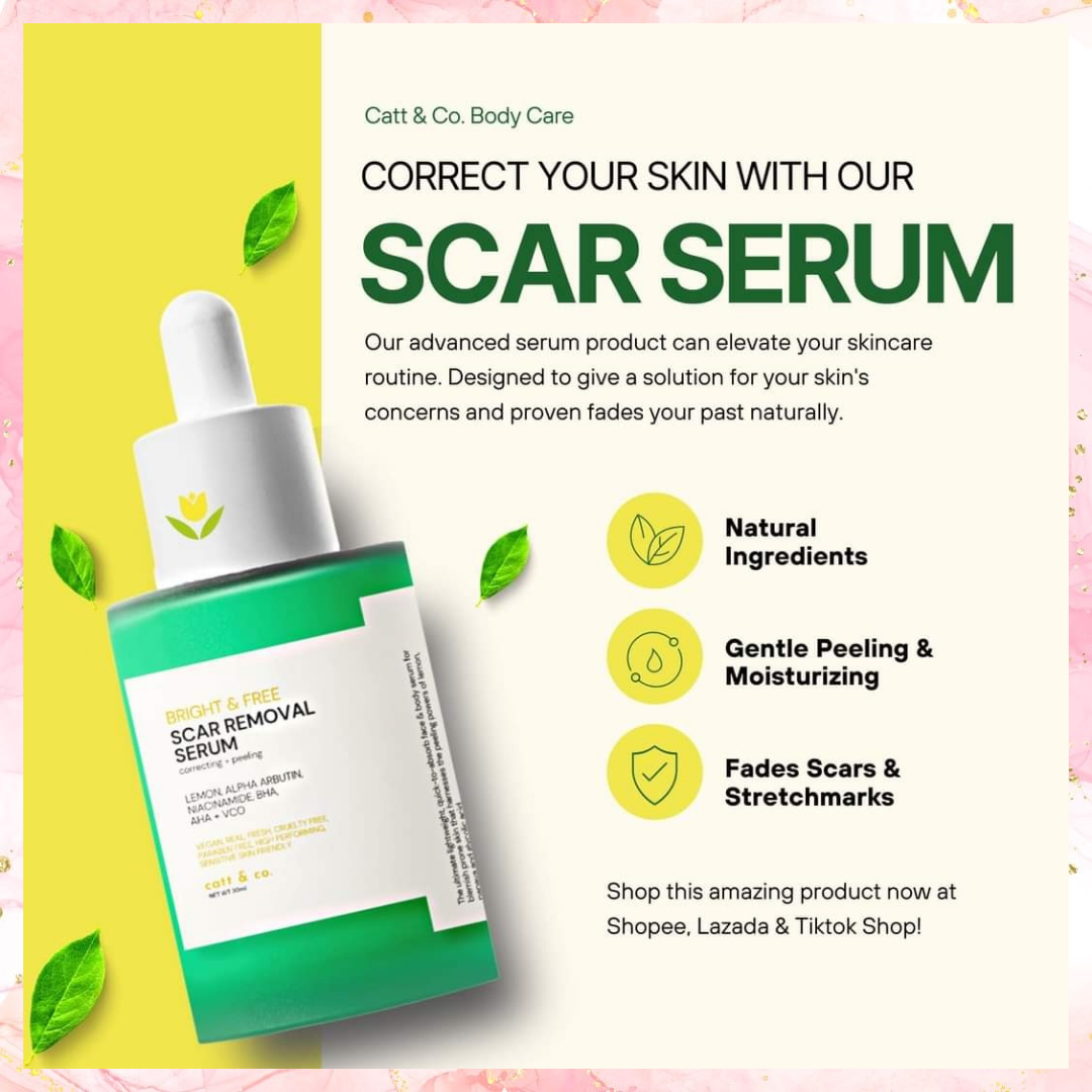 Catt&Co. Scar Removal Serum