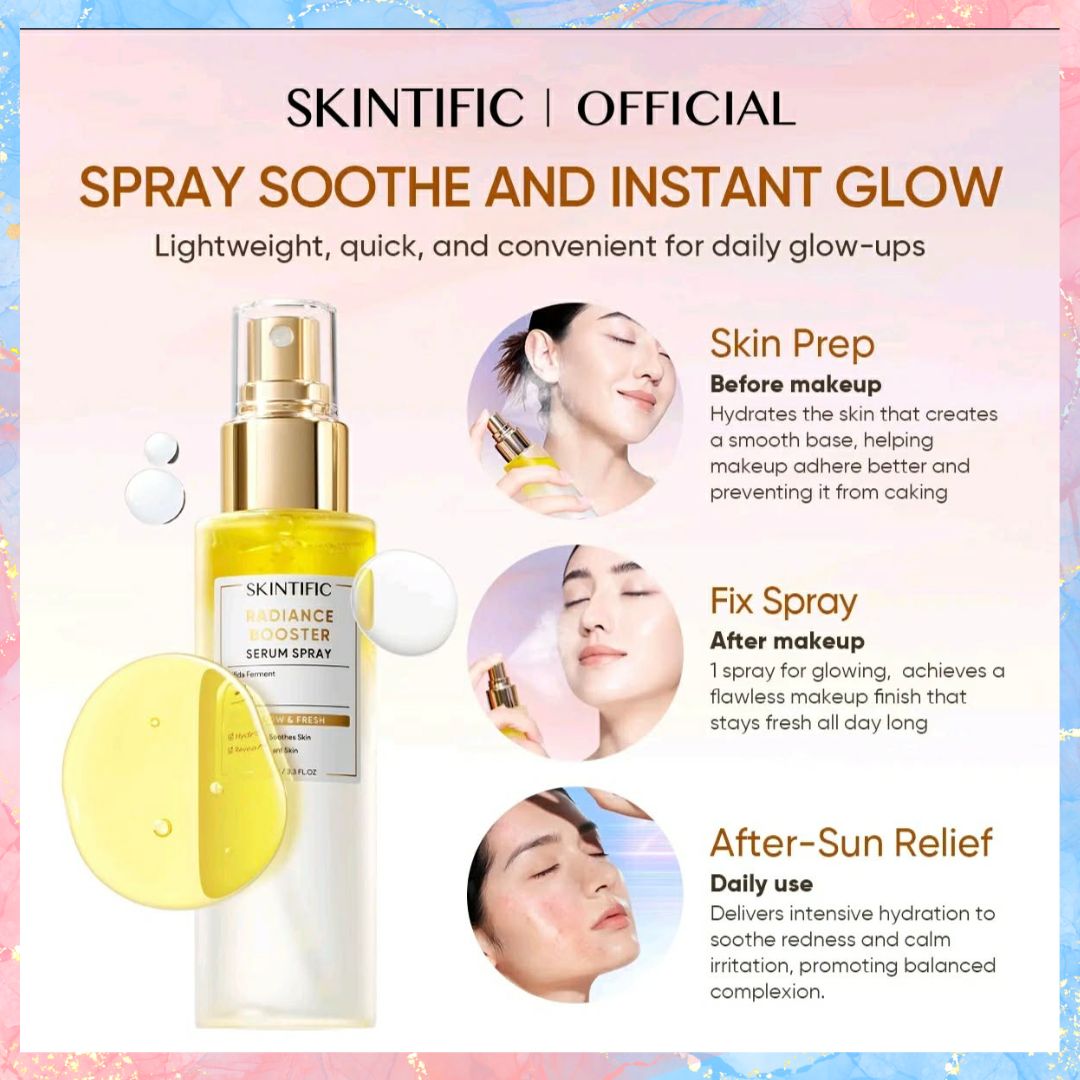 Skintific Radiance Booster Serum Spray | 50ml