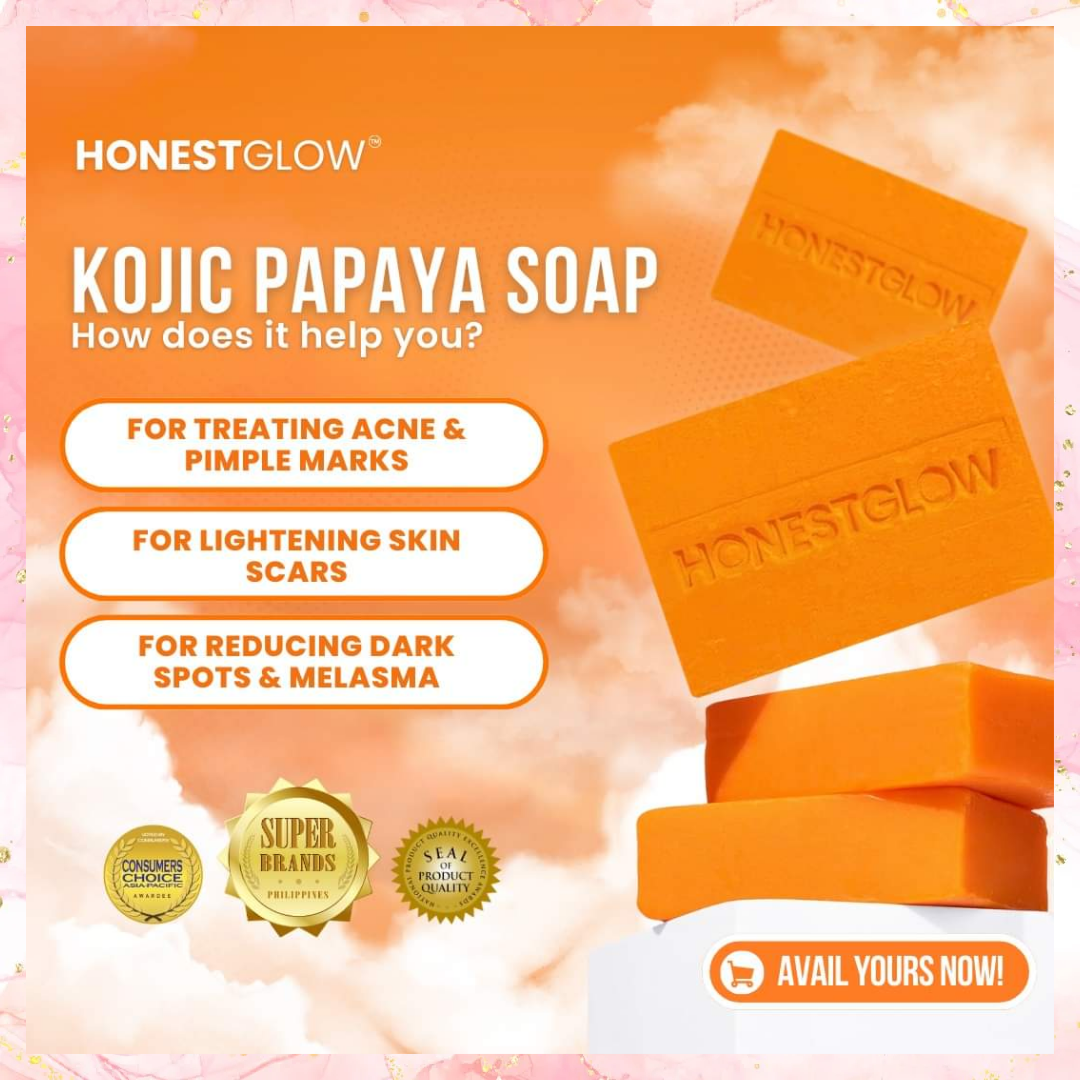 Transformed Skin HONEST GLOW KOJIC PAPAYA SOAP | 100G