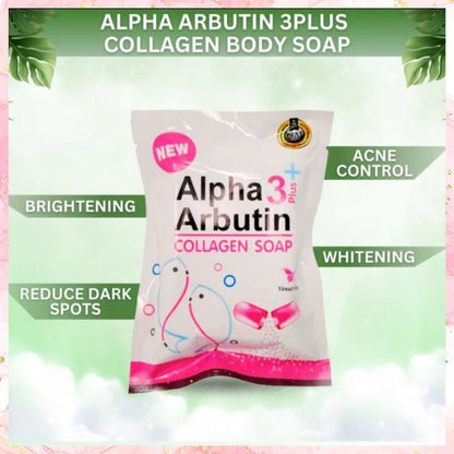 Alpha Arbutin Collagen Soap | 80G