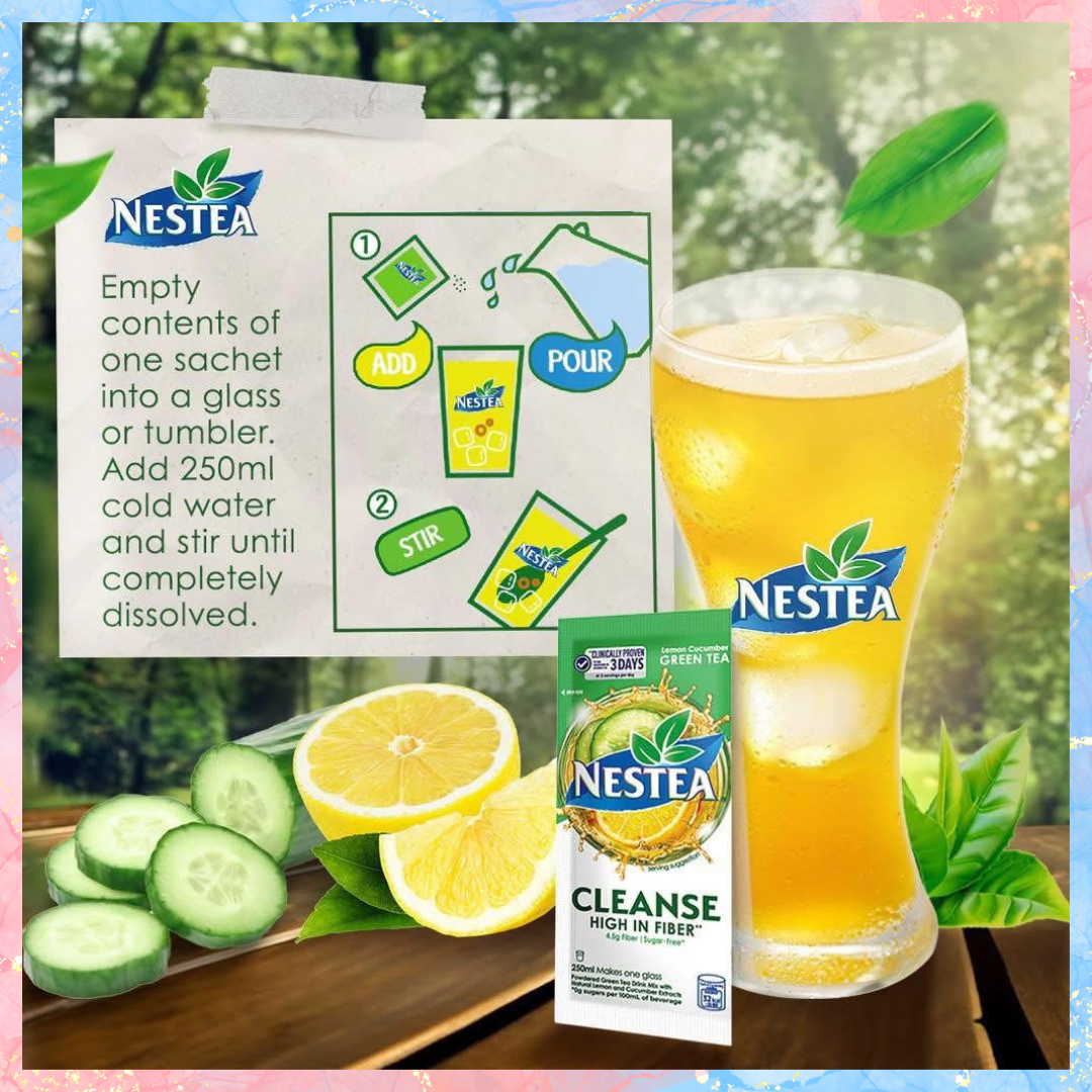 Nestea Cleanse Lemon Cucumber | 10sachets