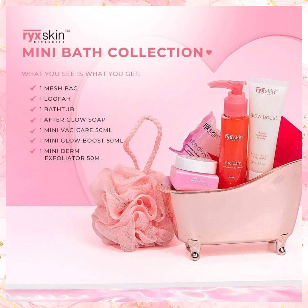 Ryx Skin Mini Bath Collection