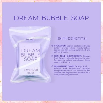 Manic Beauty Dream Bubble Soap - Lavender Bliss | 135G