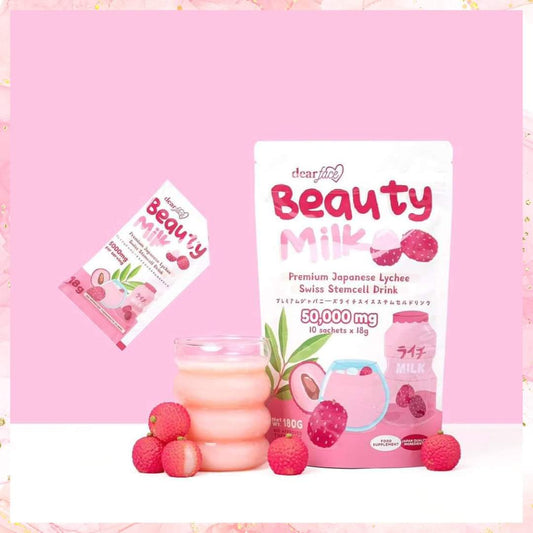 Dear Face - Beauty Milk Premium Japanese Lychee | Swiss Stemcell Drink