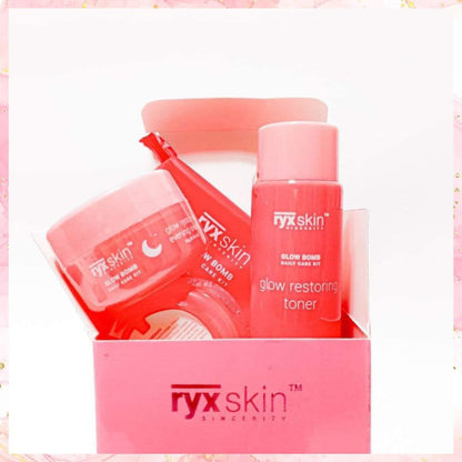 Ryx Skin Glow Bomb Daily Care Kit