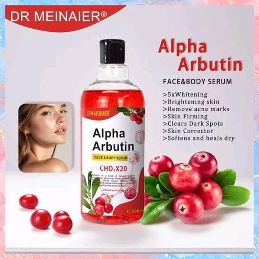 Dr. Meinaier Alpha Arbutin Face & Body Serum | 500ml