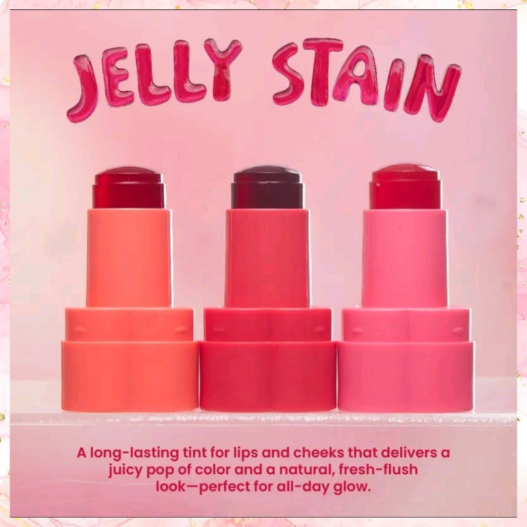 Chu Chu Beauty Lip & cheek Jelly Stain | Jelly Tint | 5G