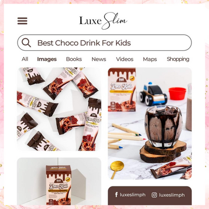 Luxe Kids Chocolate Milk Drink | 10sachets