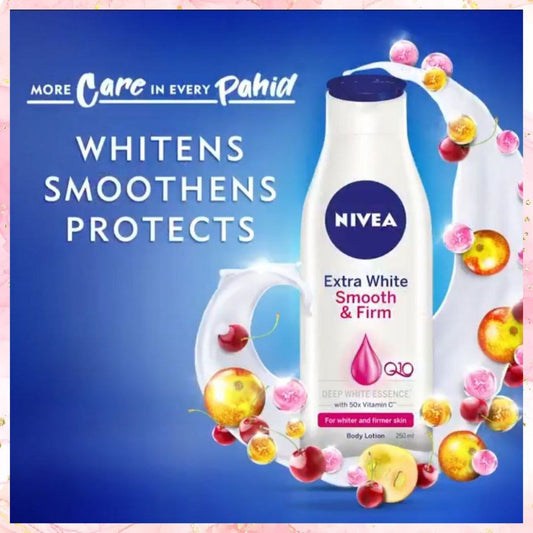 NIVEA Extra White Smooth & Firm Body Lotion | 400ML