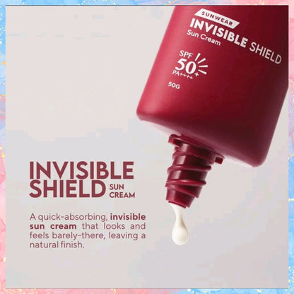 Vice cosmetics Invisible Shield Sunwear with SPF50 PA++++ | 50G