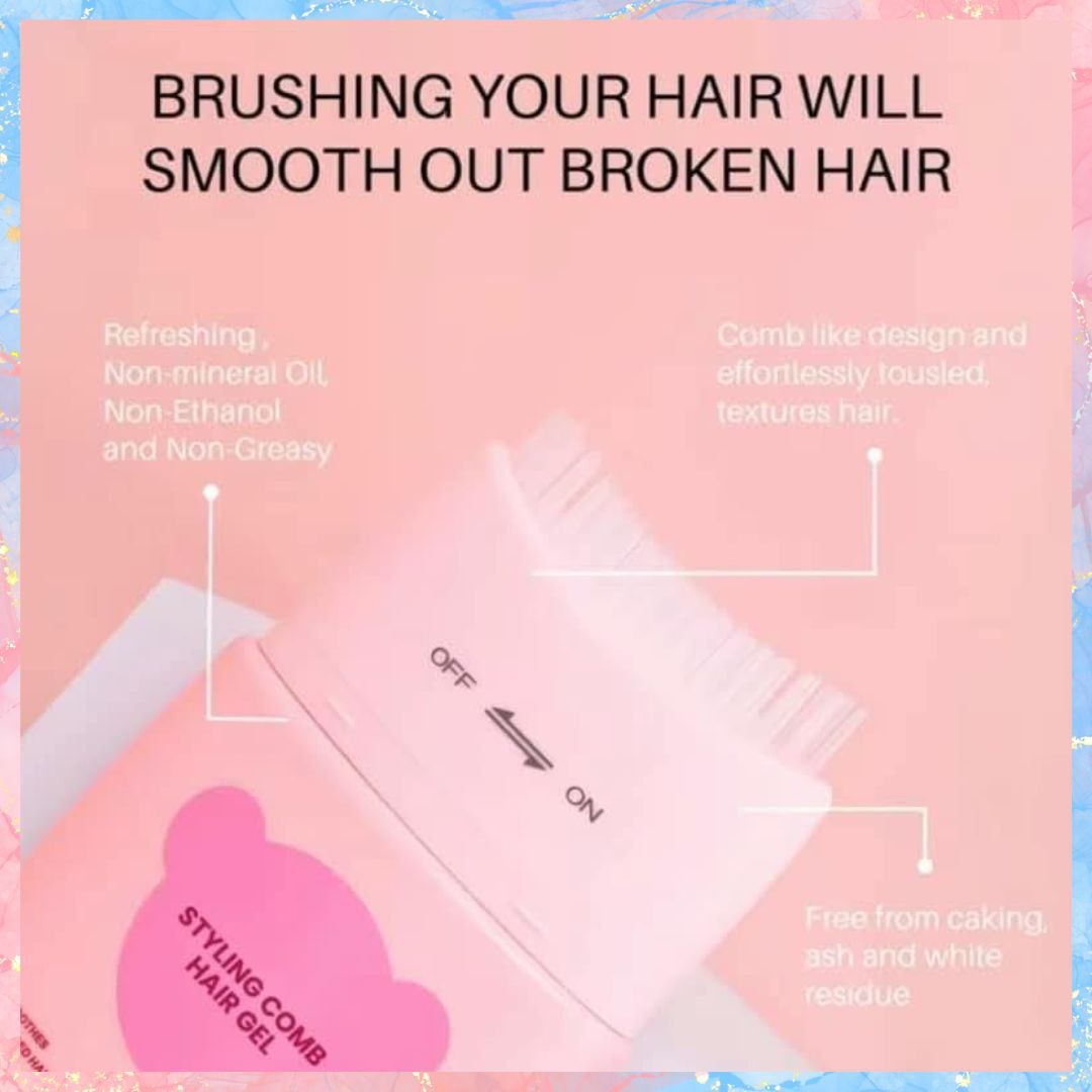 Glo 21 Shaping Hair Gel with styling comb | 80ML