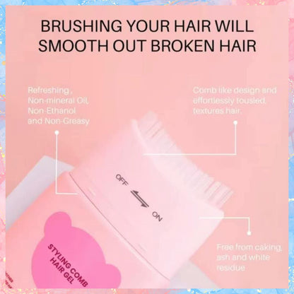 Glo 21 Shaping Hair Gel with styling comb | 80ML