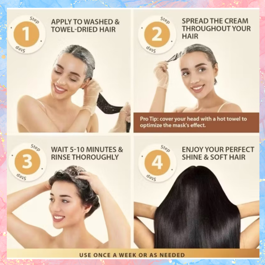 Kormesic Argan Oil Keratin Hair Mask | 350G