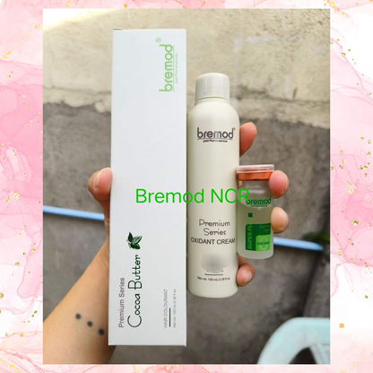 Bremod Milktea Ash Hair Colourant with Oxidant Cream + Bremod Super Plex | Hair Color + Hair Vitamin