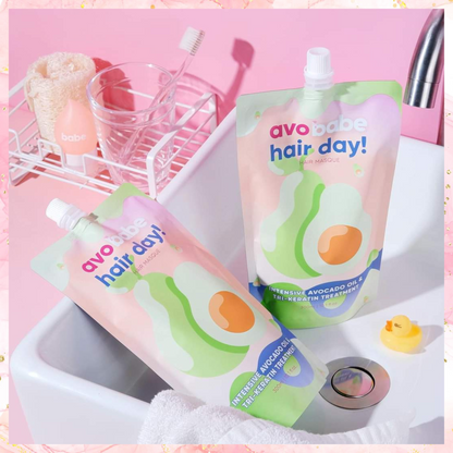 Babe Formula - Avo Babe Hair Day Hair Masque | Hair Mask Refill Pack 300ML