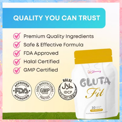 Cris Cosmetics Glowming Gluta Fit Capsules | 30caps