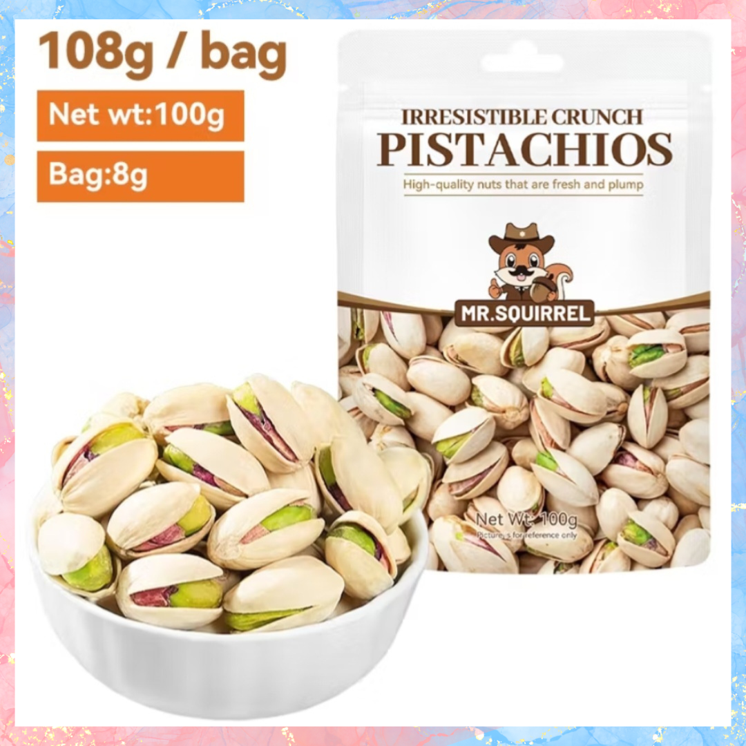 Mr. Squirrel Pistachios | Pistachio Nuts | 100g