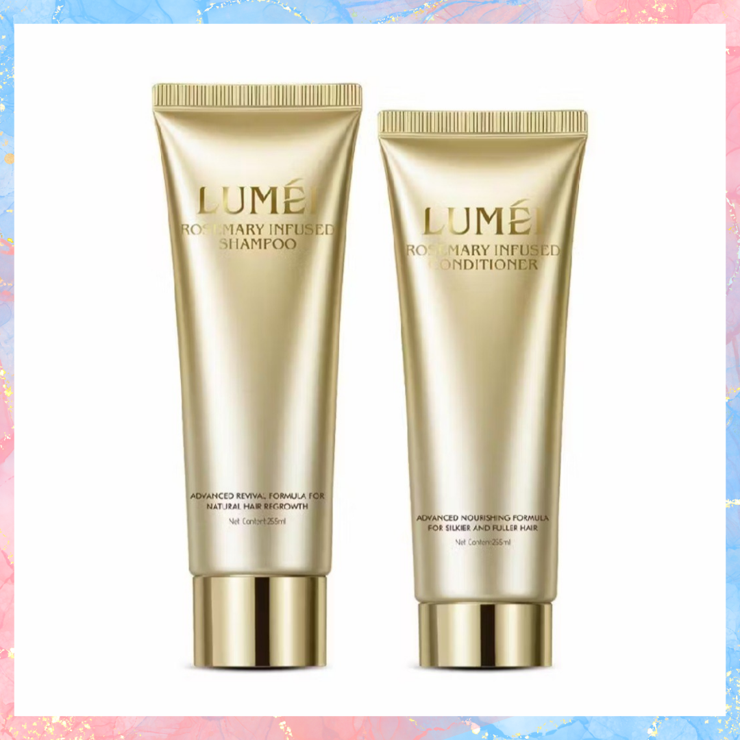Lumei Rosemary Infused Shampoo and Conditioner Set