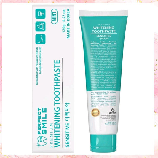 Perfect Smile Premium Whitening Toothpaste - Sensitive | 120G