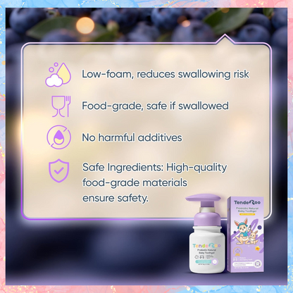 Tenderoo Probiotic Natural Baby Toothgel | Ages 0-3 | 60g