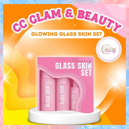 CC Glam & Beauty Cris Cosmetics Glowing Glass Skin Set