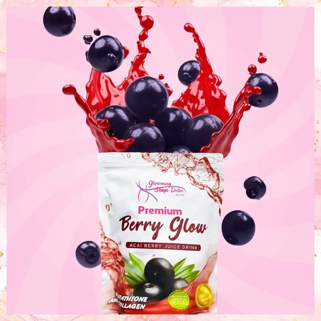 Glowming Shape Detox - Premium Berry Glow | Acai Berry Juice