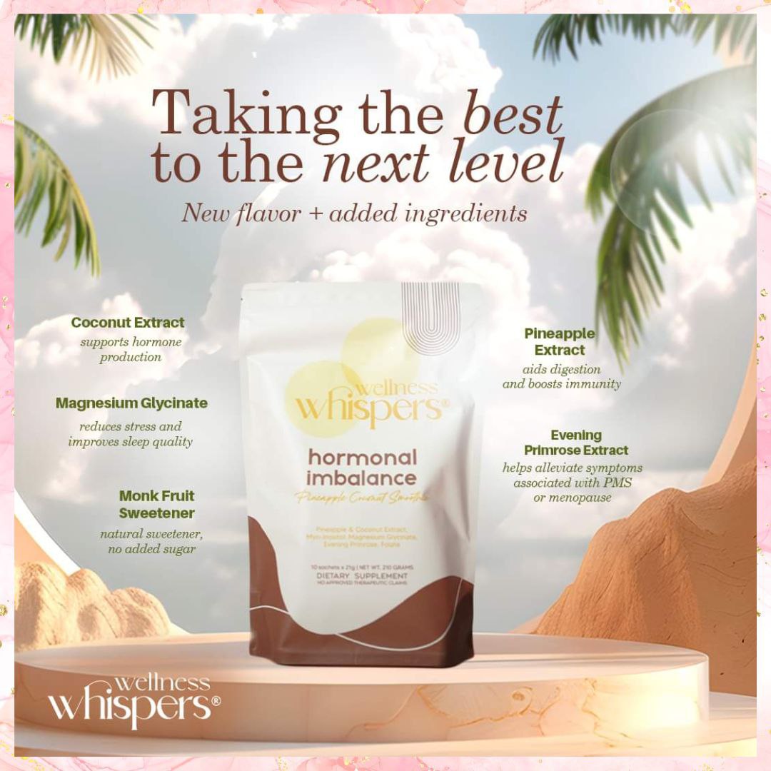 Wellness Whispers Hormonal Imbalance Pineapple Coconut Smoothie | 10sachets