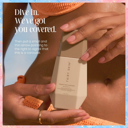 Fairy Skin Premium Tinted Sunscreen | SPF50 PA+++